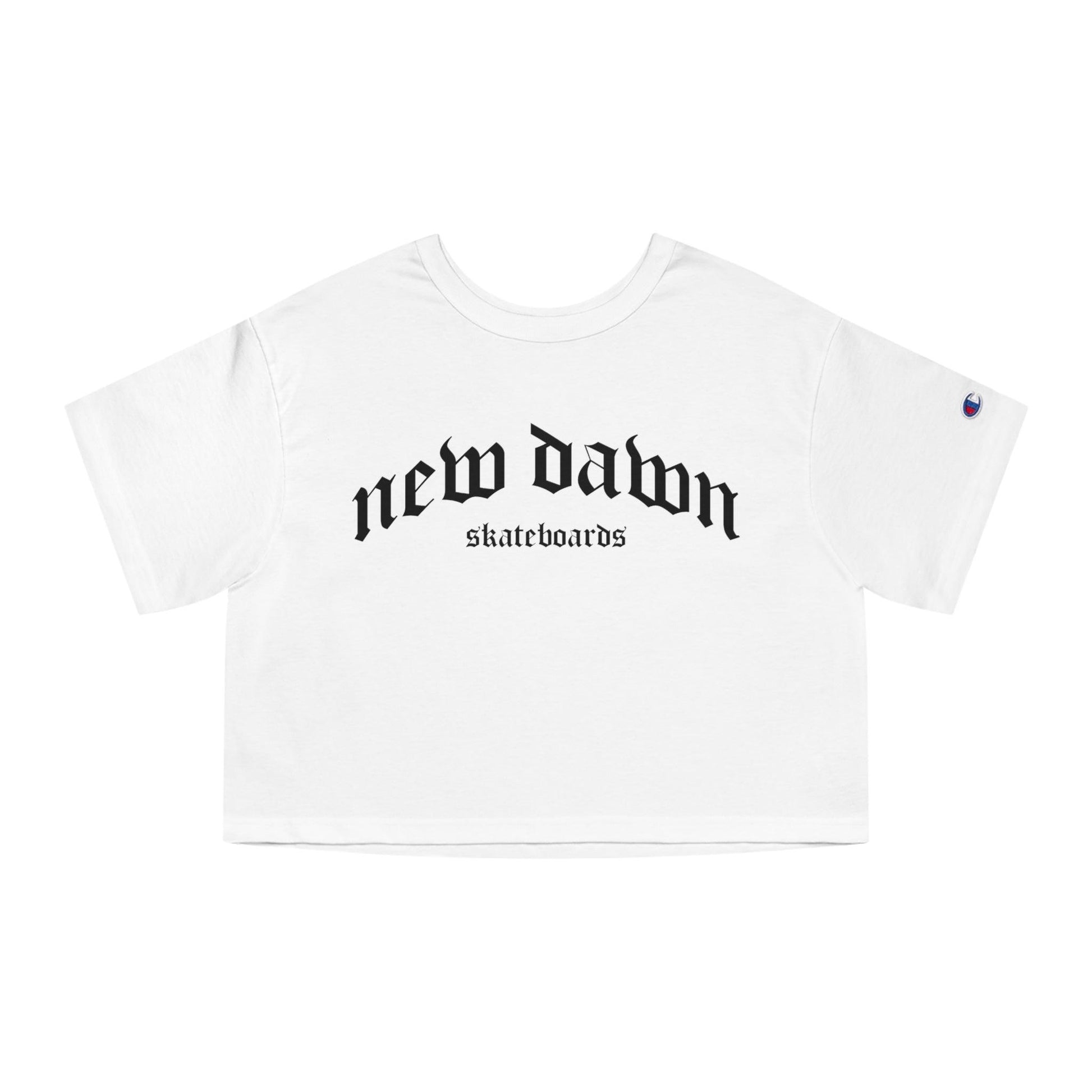 ND Skateboards Crop Top Printify