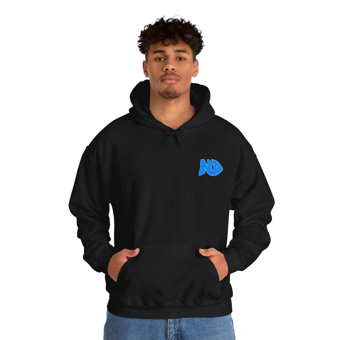 "Lil New Dawn Blue Graffiti" Official Hoodie Printify