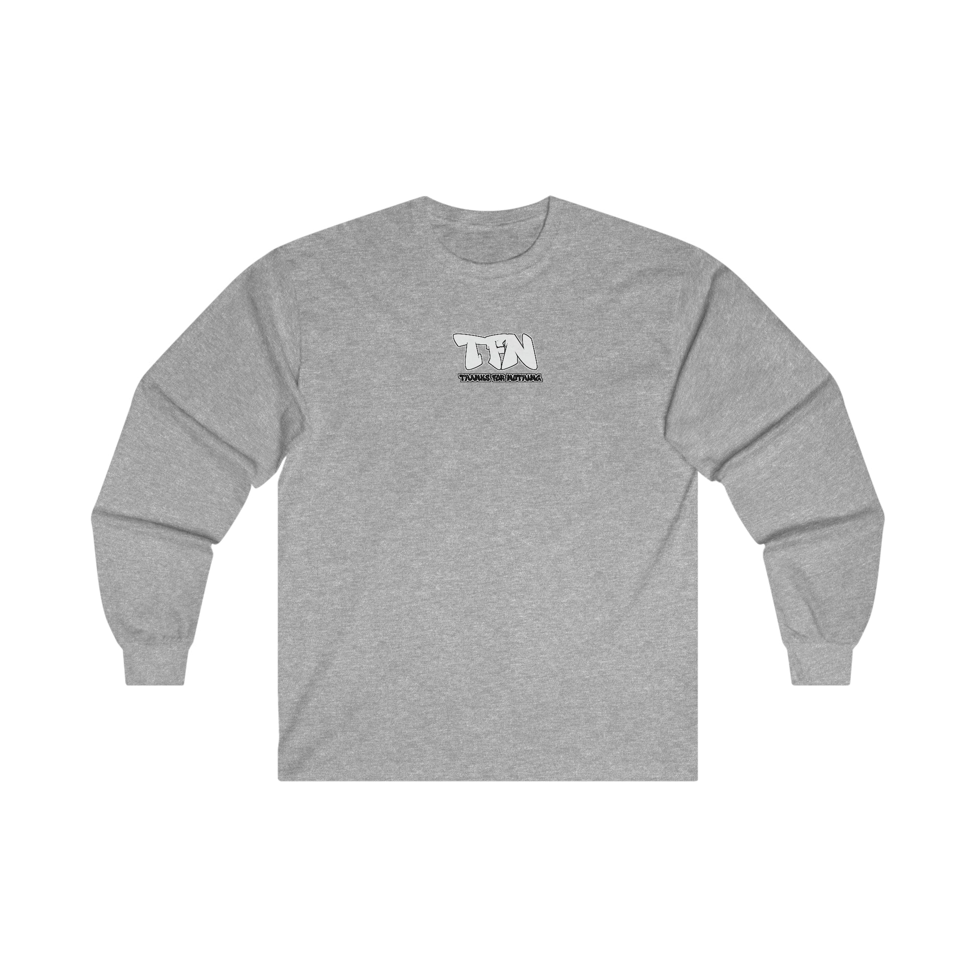 "TFN Thanks For Nothing Long" Long Sleeve Tee Printify