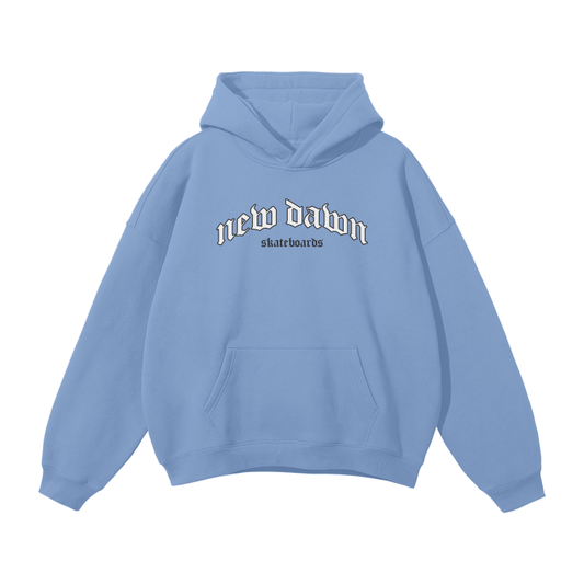 Streetwear Unisex Oversized Solid Color Fleece Hoodie ODMPOD